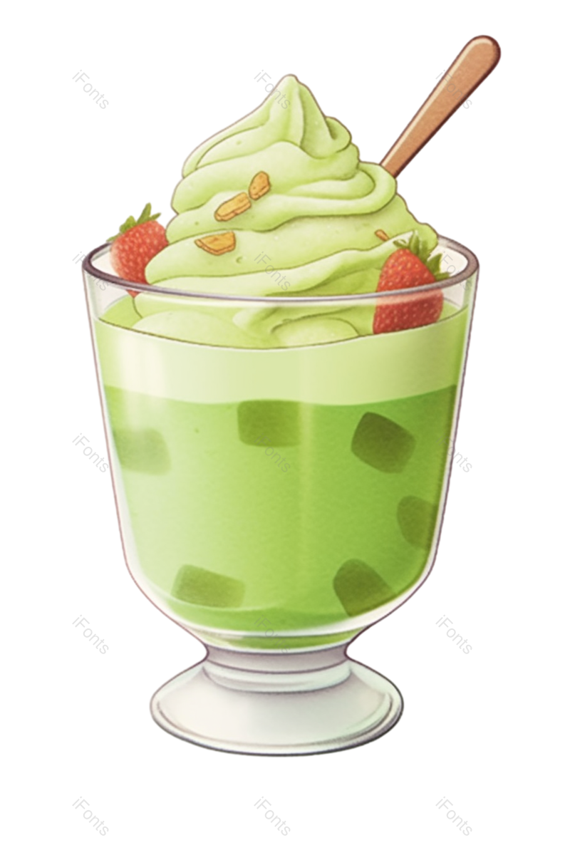 夏天图片,冰爽元素,水果冰淇淋PNG,雪糕免抠素材